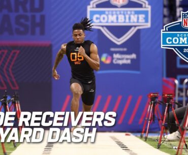 FULL Wide Receivers 40-Yard Dash | 2025 NFL Combine