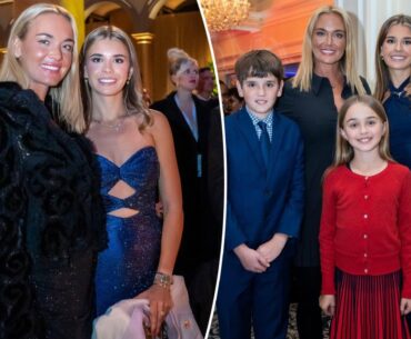 Kai Trump is mom Vanessa's mini-me in inauguration photos