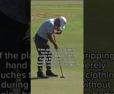 Anchoring - Golf Rules Explained