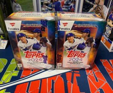 Opening 2 Fanatics Blaster Boxes Of 2024 Topps Update Series. Pulled 2 Of The Same SP In 1 Box!!