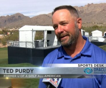 U of A Golf Alum Ted Purdy tees off in Cologuard Classic Pro-Am
