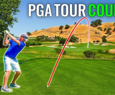 I Play PRO GOLFER on PGA TOUR Course!
