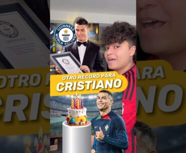 🎉 ¡EL CUMPLEAÑOS DE CRISTIANO SERÁ UN RÉCORD! 🐐⚽ #futbol #shorts #viralvideo