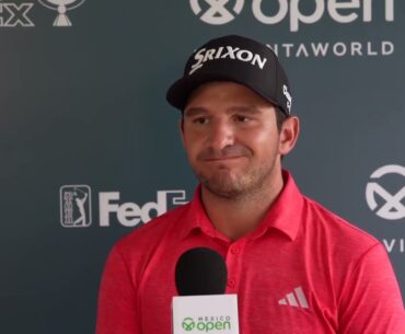 2025 Mexico Open at VidantaWorld Alejandro Tosti Sunday Flash Interview Spanish