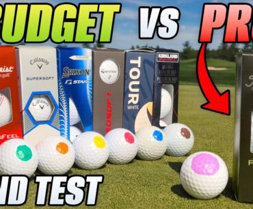 Is This BUDGET Golf Ball BETTER Than a Pro V1? The Winner SHOCKED Us!