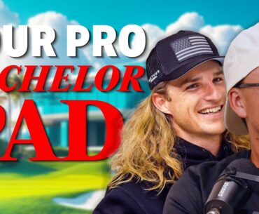 Inside Tour Pros' Ultimate Bachelor Pad | Rickie & Morgan Tell All