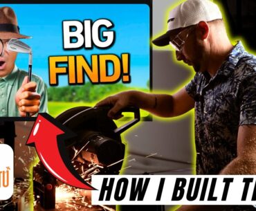 I custom built golf clubs for Let's Play Thru