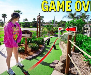This Mini Golf Course Might Make Elisha Quit Forever