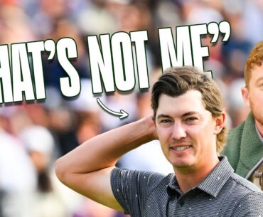 Maverick McNealy responds to "Daddy's Money" chants, sets bold Ryder Cup goal