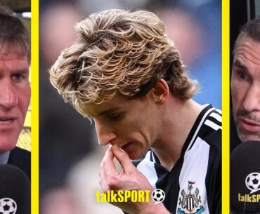 "Moment Of MADNESS!" Martin Keown & Simon Jordan On Gordon's Red Card For Newcastle In The FA Cup!