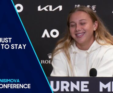 Amanda Anisimova Press Conference | Australian Open 2024 Third Round
