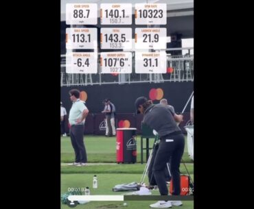 Driver versus an iron release in a golf swing featuring Adam Scott and Tommy Fleetwood and Trackman