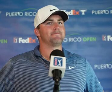 🔥 Chris Gotterup’s Strong Start at the 2025 Puerto Rico Open! | Exclusive Flash Interview 🎙️⛳