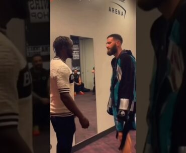 EXPLAINED! Terence Crawford VISITS Caleb Plant in the Locker Room Ahead of his Fight with McCumby