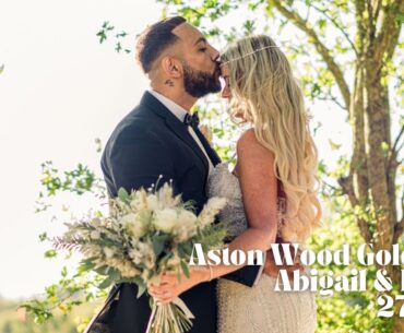 Stunning Aston Wood Golf Club Wedding | Abigail & Daniel’s Highlights Film