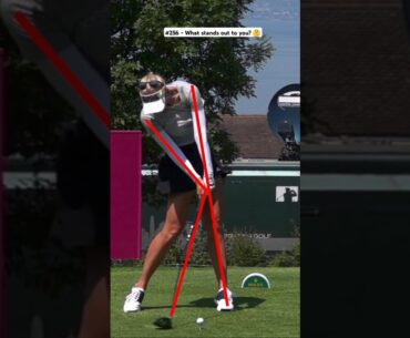 Golf Swing Slow Motion Driver (Jessica Korda) #golfskool