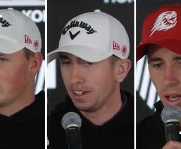 David Puig, Caleb Surrat, and Tom McKibbin on the CHALLENGES ahead of LIV Golf Hong Kong
