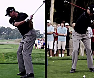 Matt Kuchar's Golf Swing Mirrored for self-training
