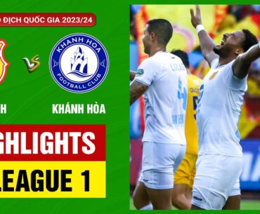 Highlights: Nam Định – Khánh Hòa | Rafaelson gầm vang, Thiên Trường mở hội đón Cúp vô địch