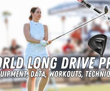 World Long Drive Training for First Event of 2025 | Equipment, Data Points, Workouts & Technique