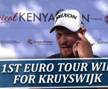 1st DP World Tour Win For South African Jacques Kruyswijk
