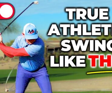 How To Turn Off Your Arms For An Effortless Golf Swing!