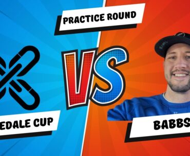ROSDALE CUP DISC GOLF TOURNAMENT PRACTICE ROUND MICHAEL BABBITT