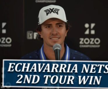 Nico Echavarría Wins Zozo Championship For 2nd PGA Tour Victory
