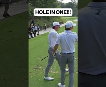 🚨 HOLE IN ONE BY MITO PEREIRA!!! 😱😲 #golf #LIVgolf #LIV #Ace #golfer #golfswing