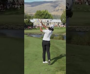 Jack Thompson Wedge Swing Down the Line 2025 #asiantour #golfswing #jackthompson