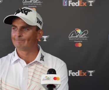 ⛳ Christiaan Bezuidenhout’s Round 1 Reaction at the 2025 Arnold Palmer Invitational! 🔥🏌️‍♂️