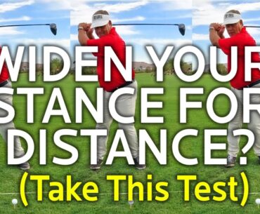 Take This Stance Width Driver Test:  Find Out How Wide?