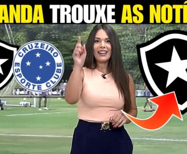 FERNANDA TROUXE INFORMAÇÕES DIRETO DO CT! BOTAFOGO X CRUZEIRO! NOTICIAS DO BOTAFOGO