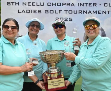 Panchkula Golf Club registers win at Neelu Chopra inter-club ladies golf tourney