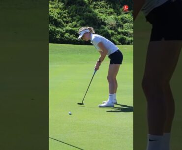grace charis summer golf swing #gracecharis #golfshorts