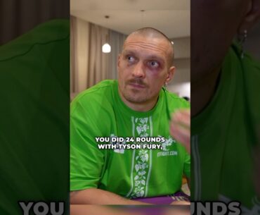 USYK REVEALS WINNER OF TYSON FURY vs ANTHONY JOSHUA