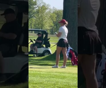 Let's go golfing!⛳😊 #golf #golfgear #golfgirls #girls #golfer #golfdomgolf #golflife #golfswing