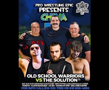 PWE - Chiva Jam - Old School Warriors vs. The Solution - August 24th, 2024 (Full Match)