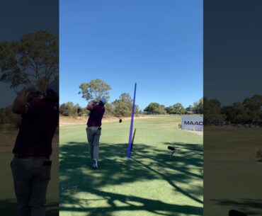 Leishman's INSANE tee shot!
