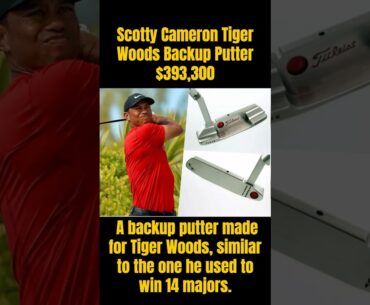 #putter The most expensive golf putters in the world