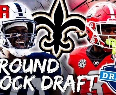 2-Round Mock: Saints Steal Penn State OL Olu Fashanu | Questionable Rd 2 Decision With Georgia CB?