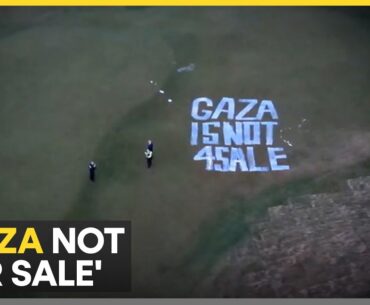 Donald Trump’s Golf Resort Vandalize in Scotland Pro-Palestine With Graffiti | WION