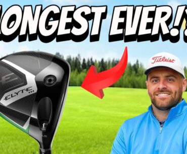 Callaway Elyte Triple Diamond Driver Review: Is this the LONGEST Driver of 2025?!