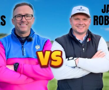 GOLF MATES TAKE ON JAMES ROBINSON - OFF SCRATCH