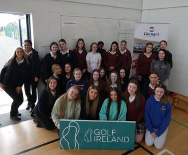 Wicklow students get to grips with pitching and putting at girls’ golf initiativey