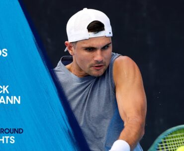 Marcos Giron v Yannick Hanfmann Highlights | Australian Open 2025 First Round