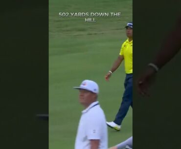 Hideki Matsuyama’s Stunning Long-Range Approach | PGA TOUR 2024 #golfhighlights #golfshots