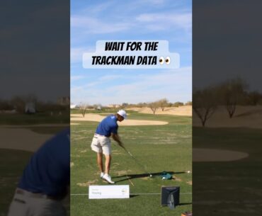 Carson Young. Pure driver swing. Trackman numbers. 🟧 #TrackmanTour