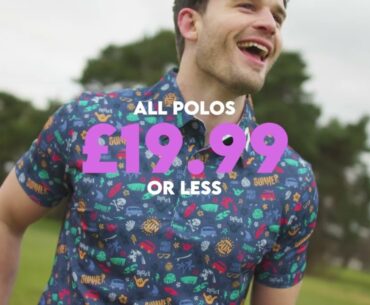 SS25 Golf Polo Shirts Additions