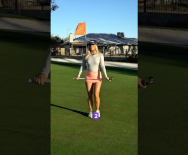 Idk what to say yards and feet are the same here. #golf